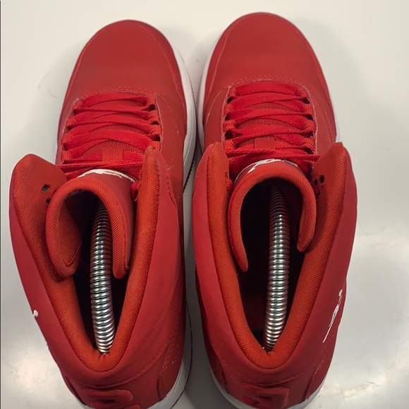 Youth Jordan 1 Flight 5 Gym Red 2016 release - Picture 12 of 16